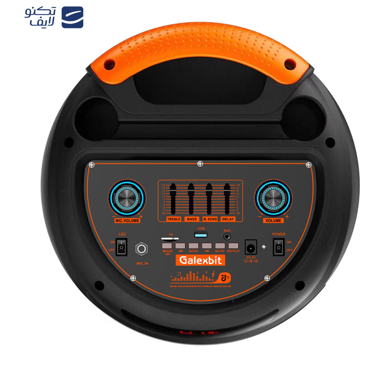اسپیکر بلوتوثی قابل حمل گلکسبیت مدل GS_42 اسپیکر بلوتوثی قابل حمل گلکسبیت مدل GS_42