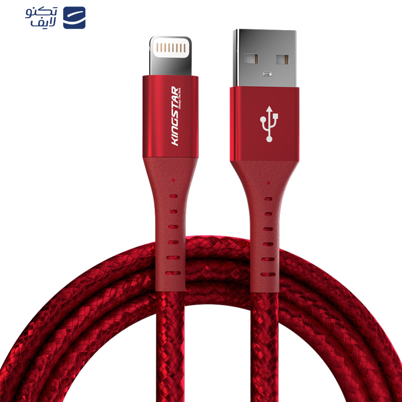کابل تبدیل USB به لایتنینگ کینگ استار مدل K125i طول 1.2 متر کابل تبدیل USB به لایتنینگ کینگ استار مدل K125i طول 1.2 متر