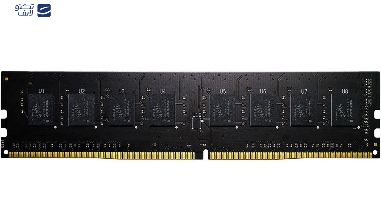 رم دسکتاپ DDR4 تک کاناله 2400 مگاهرتز CL17 گیل مدل Pristine ظرفیت 8 گیگابایت رم دسکتاپ DDR4 تک کاناله 2400 مگاهرتز CL17 گیل مدل Pristine ظرفیت 8 گیگابایت