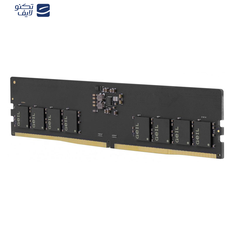 رم دسکتاپ DDR5 تک کاناله 5200 مگاهرتز CL38 گیل مدل Pristine ظرفیت 16 گیگابایت رم دسکتاپ DDR5 تک کاناله 5200 مگاهرتز CL38 گیل مدل Pristine ظرفیت 16 گیگابایت