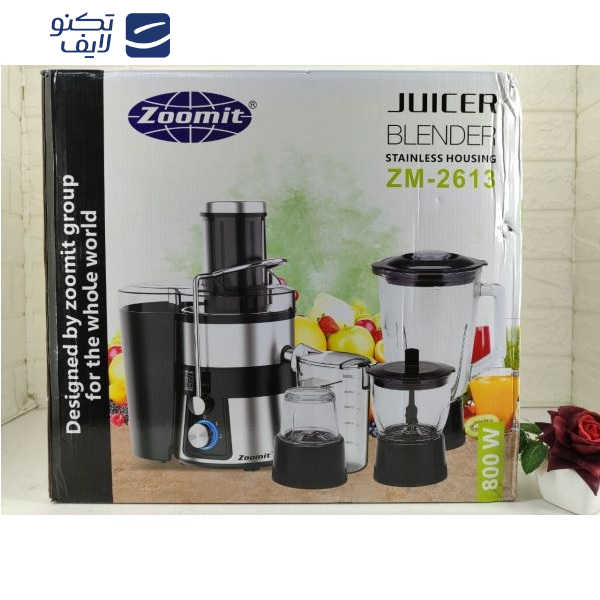 آبمیوه گیری زومیت وان مدل ZM-2613 آبمیوه گیری زومیت وان مدل ZM-2613