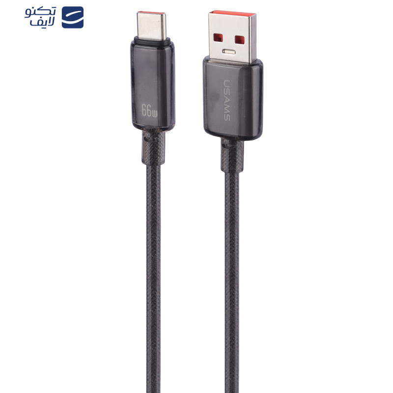 کابل تبدیل USB به USB-C یوسمز مدل SJ658 طول 1.2متر کابل تبدیل USB به USB-C یوسمز مدل SJ658 طول 1.2متر