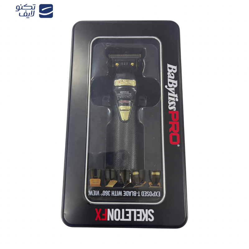 ماشین اصلاح موی سر و صورت شارژی بابیلیس پرو مدل FX7078BKS SKELETION ماشین اصلاح موی سر و صورت شارژی بابیلیس پرو مدل FX7078BKS SKELETION