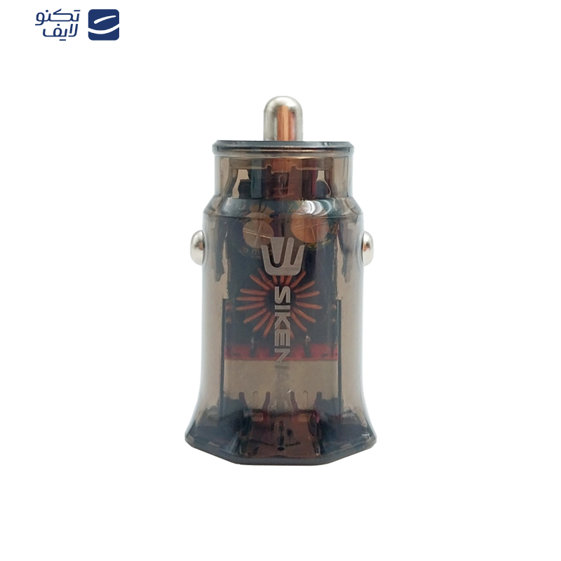 شارژر فندکی 30 وات سیکنای مدل CA-5 شارژر فندکی 30 وات سیکنای مدل CA-5