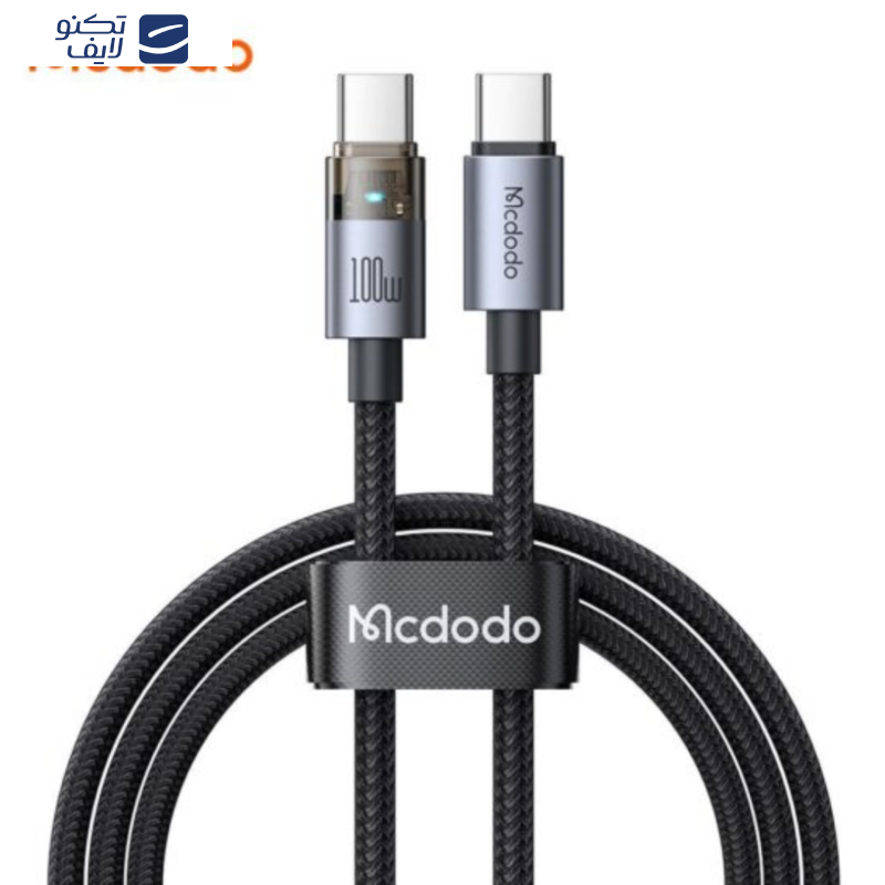 کابل usb-c مک دودو مدل ca-558 100Wطول 1.2متر کابل usb-c مک دودو مدل ca-558 100Wطول 1.2متر