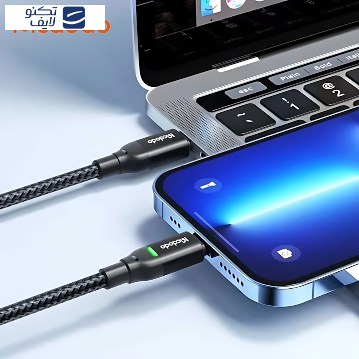 کابل تبدیل USB-C به لایتنینگ مک دودو مدل MC-CA-2720 36W PD طول 1.2 متر