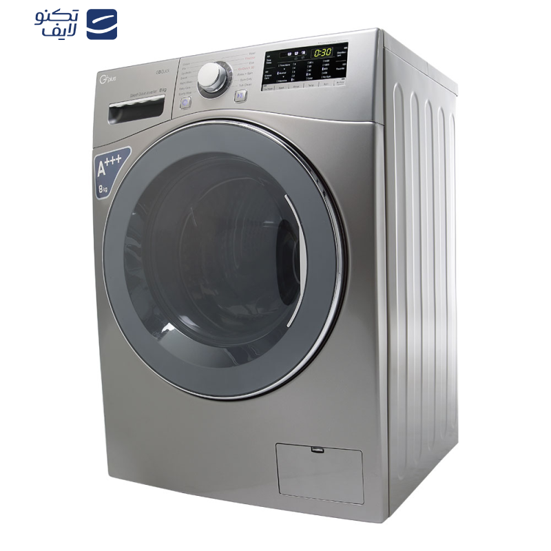 ماشین لباسشویی جی پلاس مدل GWM-L8645T ظرفیت 8 کیلوگرم