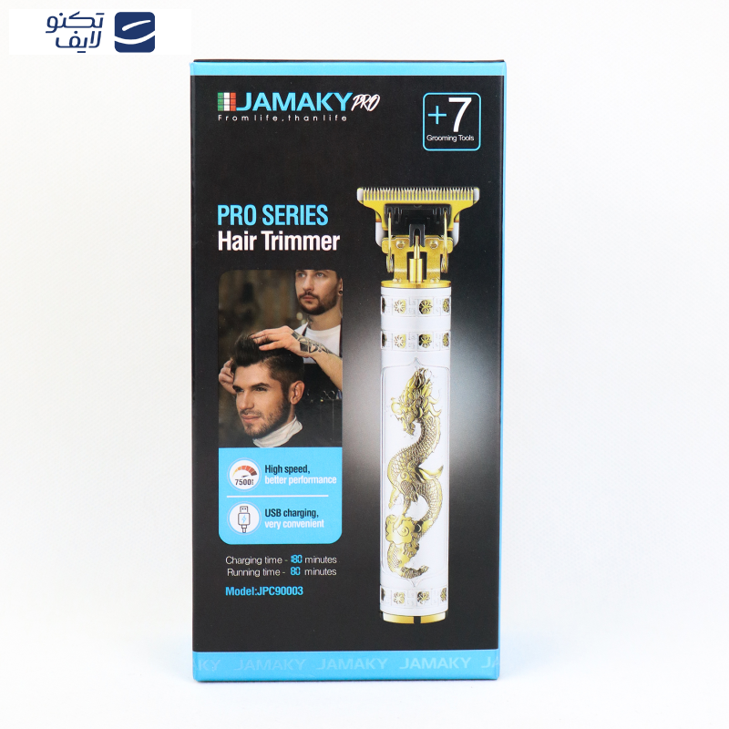 ماشین اصلاح موی سر و صورت شارژی جاماکی مدل JPC90003 ماشین اصلاح موی سر و صورت شارژی جاماکی مدل JPC90003