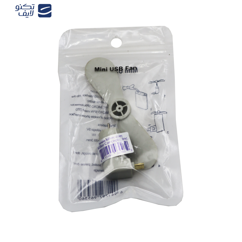 پنکه همراه MicroUSB کد YP-OTG پنکه همراه MicroUSB کد YP-OTG