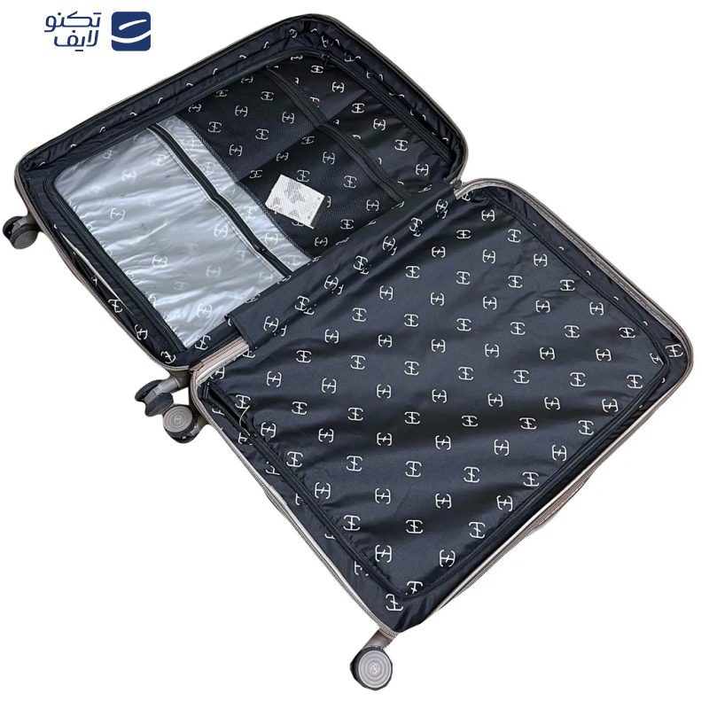 مجموعه سه عددی چمدان هادایز مدل HZD185 SERIES POLYPROPYLENE