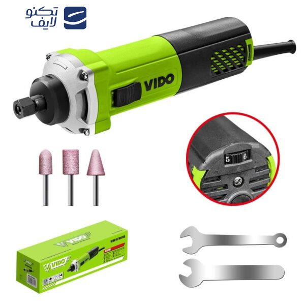 فرز انگشتی 6 میلیتری 650 وات ویدو مدل WD010710650