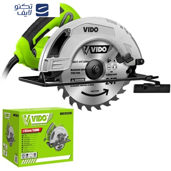 اره گردبر دیسکی ویدو مدل WD011230185 اره گردبر دیسکی ویدو مدل WD011230185