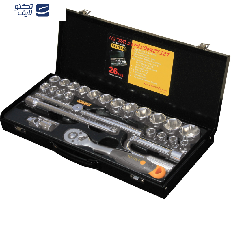 مجموعه آچار بکس واستر مدل SK-4026 ست 26 عددی مجموعه آچار بکس واستر مدل SK-4026 ست 26 عددی