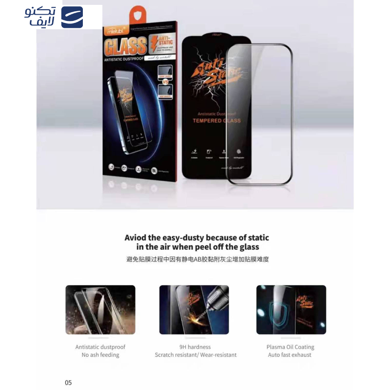 محافظ صفحه نمایش میتوبل مدل ANTISTATIC مناسب برای گوشی موبایل اپل IPHONE 12 PRO محافظ صفحه نمایش میتوبل مدل ANTISTATIC مناسب برای گوشی موبایل اپل IPHONE 12 PRO