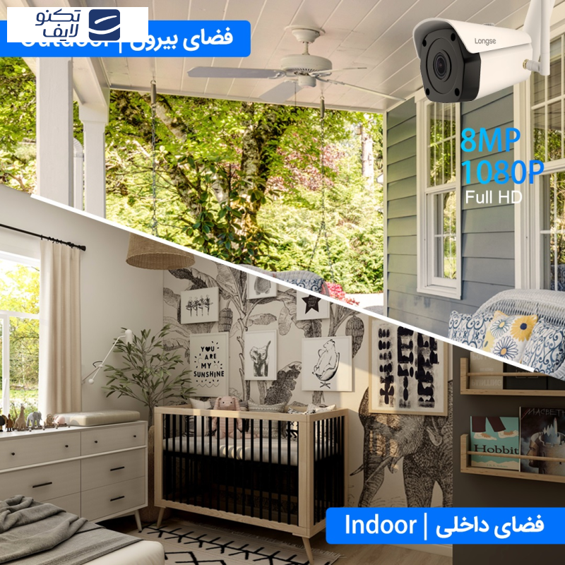 سیستم امنیتی لانگسی مدل WIFI3604DE4FK800 سیستم امنیتی لانگسی مدل WIFI3604DE4FK800