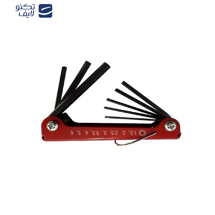 آچار آلن شش گوش اسکای مدل چاقویی کد AJ-SKY-ST2201B مجموعه 8 عددی آچار آلن شش گوش اسکای مدل چاقویی کد AJ-SKY-ST2201B مجموعه 8 عددی