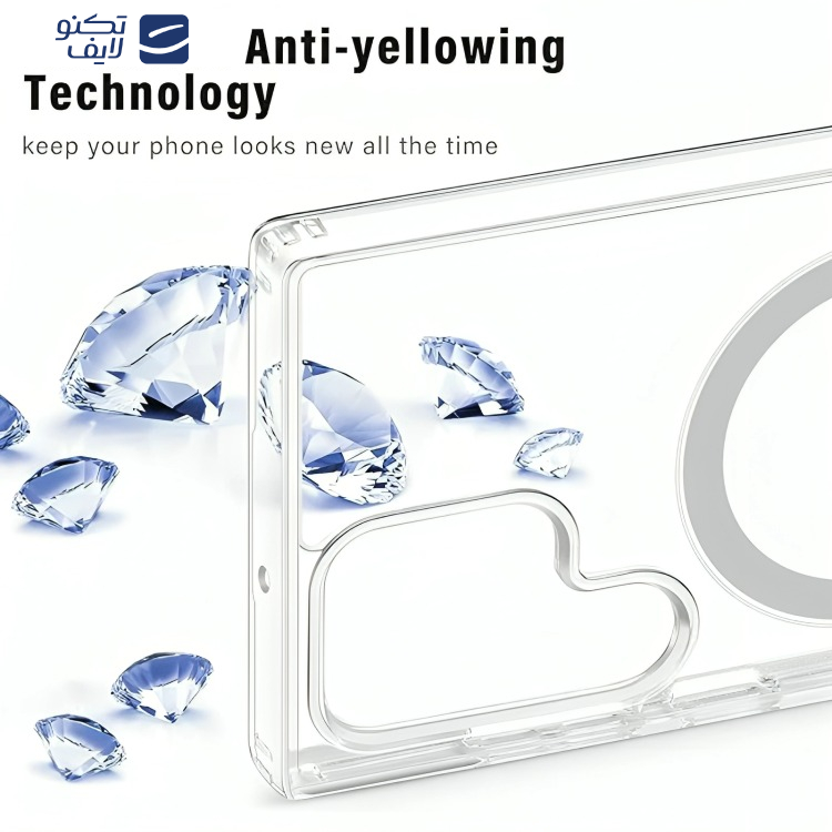 کاور مدل AntiShock-MagSafe مناسب برای گوشی موبایل سامسونگ Galaxy S24 Ultra