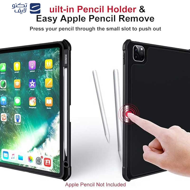 کیف کلاسوری اپیکوی مدل Xundd Leather مناسب برای تبلت اپل iPad Air 13 2025 / iPad Air 13 2024 / iPad Pro 12.9 2022 / 2021 / 2020