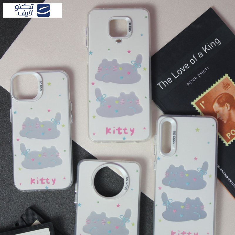 کاور سانیوان مدل فانتزی طرح گربه Kitty مناسب برای گوشی موبایل شیائومی Redmi Note 12 Pro 4G / Redmi Note 11 Pro 4G