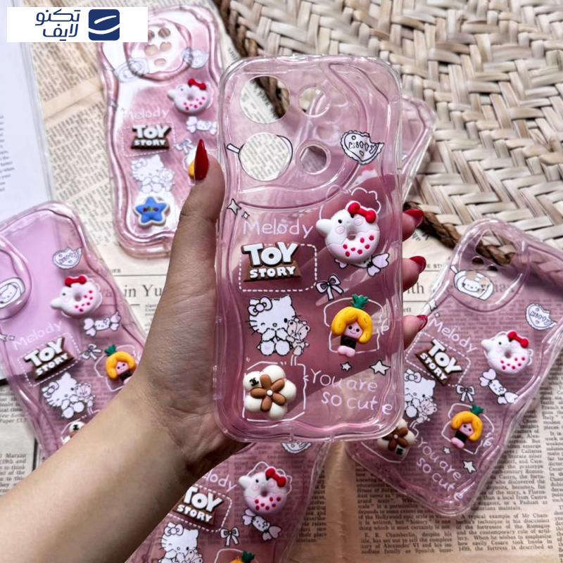 کاور مدل عروسکی فانتزی طرح کیوت 2 مناسب برای گوشی موبایل اپل iPhone 13