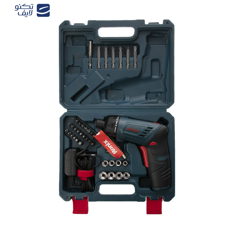 پیچ گوشتی شارژی رونیکس کد 8530 پیچ گوشتی شارژی رونیکس کد 8530