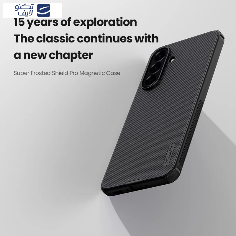 کاور نیلکین مدل Super Frosted Shield Pro Magnetic مناسب برای گوشی موبایل سامسونگ Galaxy A36 کاور نیلکین مدل Super Frosted Shield Pro Magnetic مناسب برای گوشی موبایل سامسونگ Galaxy A36