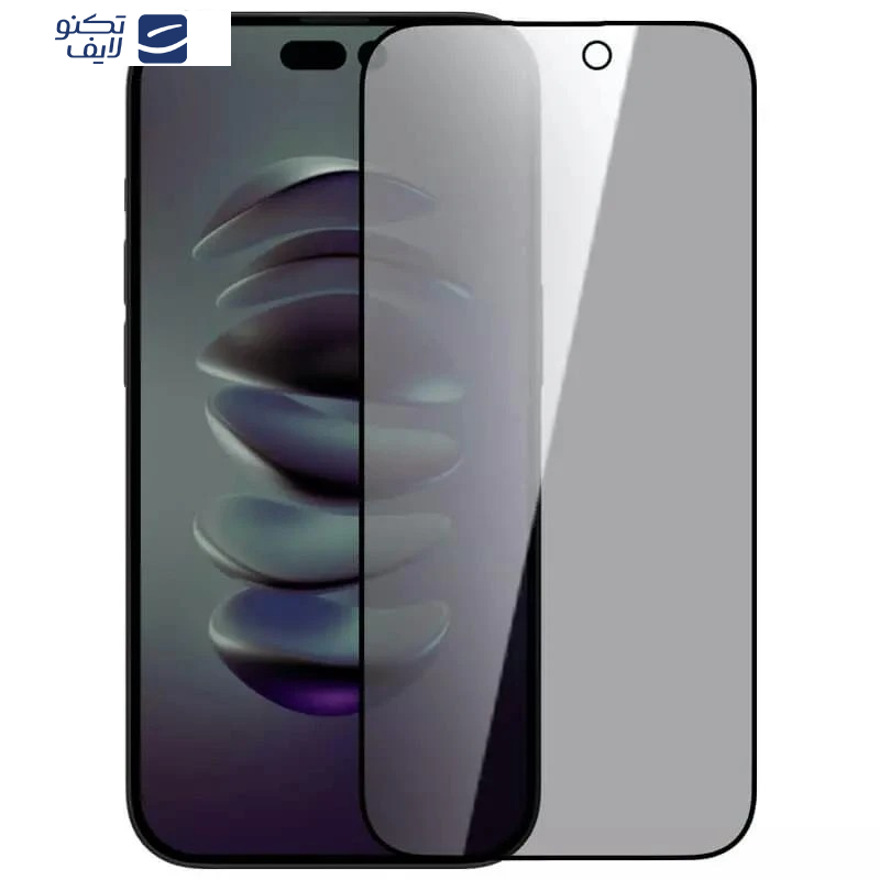 محافظ صفحه نمایش حریم شخصی فراگ مدل Privacy مناسب برای گوشی موبایل اپل iPhone 15 Pro Max محافظ صفحه نمایش حریم شخصی فراگ مدل Privacy مناسب برای گوشی موبایل اپل iPhone 15 Pro Max
