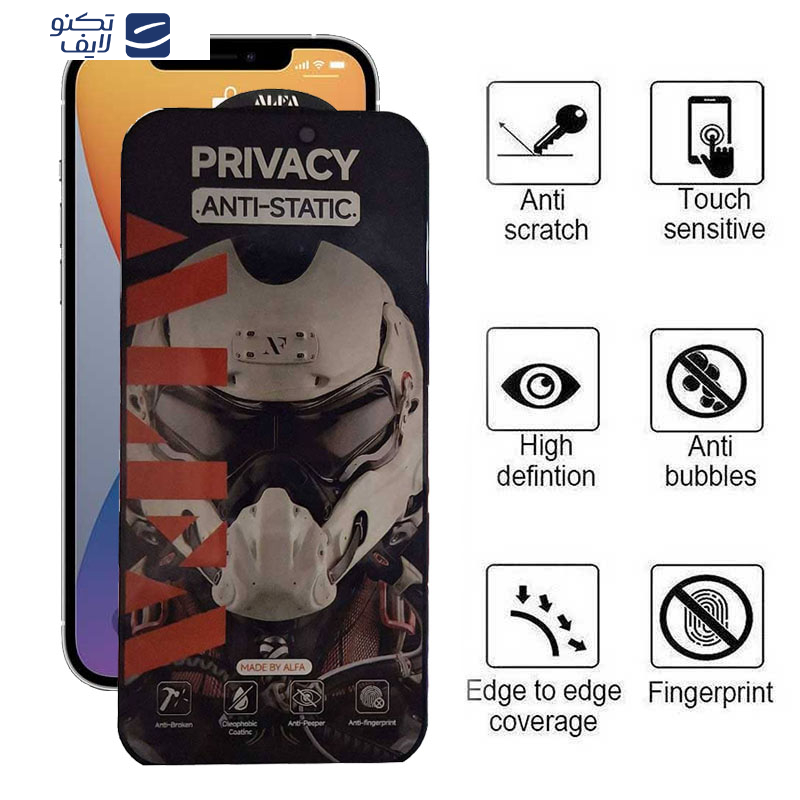 محافظ صفحه نمایش حریم شخصی اپیکوی مدل Alpha مناسب برای گوشی موبایل اپل iPhone 11 Pro Max / XS Max محافظ صفحه نمایش حریم شخصی اپیکوی مدل Alpha مناسب برای گوشی موبایل اپل iPhone 11 Pro Max / XS Max
