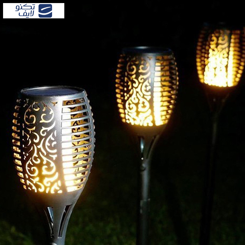 چراغ باغی سولونیکس مدل مشعل مجموعه 4 عددی چراغ باغی سولونیکس مدل مشعل مجموعه 4 عددی