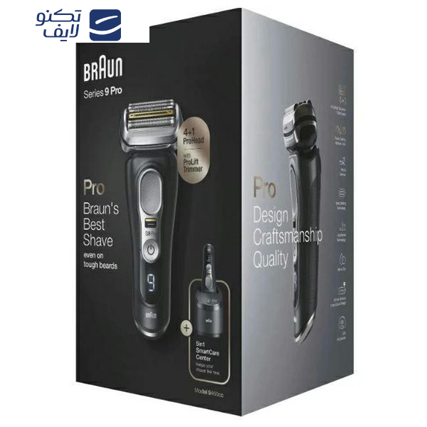 ماشین اصلاح موی صورت براون مدل 9460CC 9PRO ماشین اصلاح موی صورت براون مدل 9460CC 9PRO