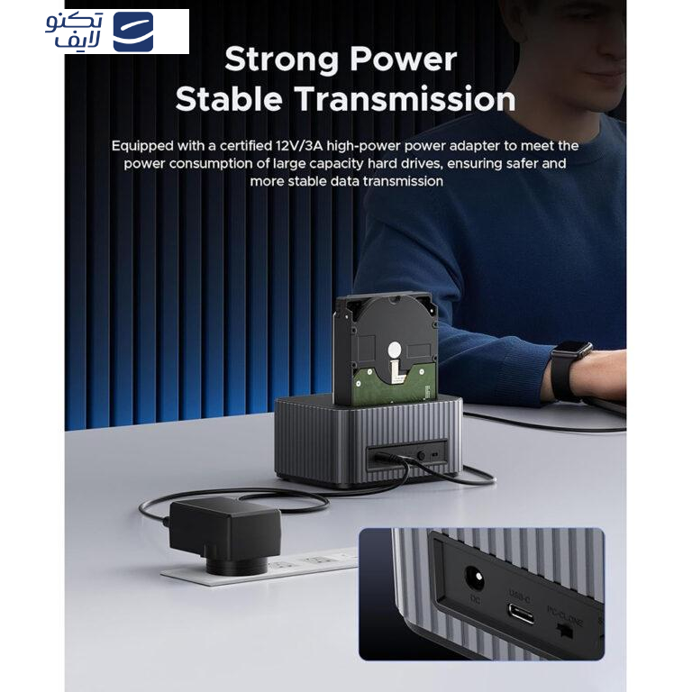 داک 2 سینی هارد و M2 اوریکو مدل ORICO-IT28E-C