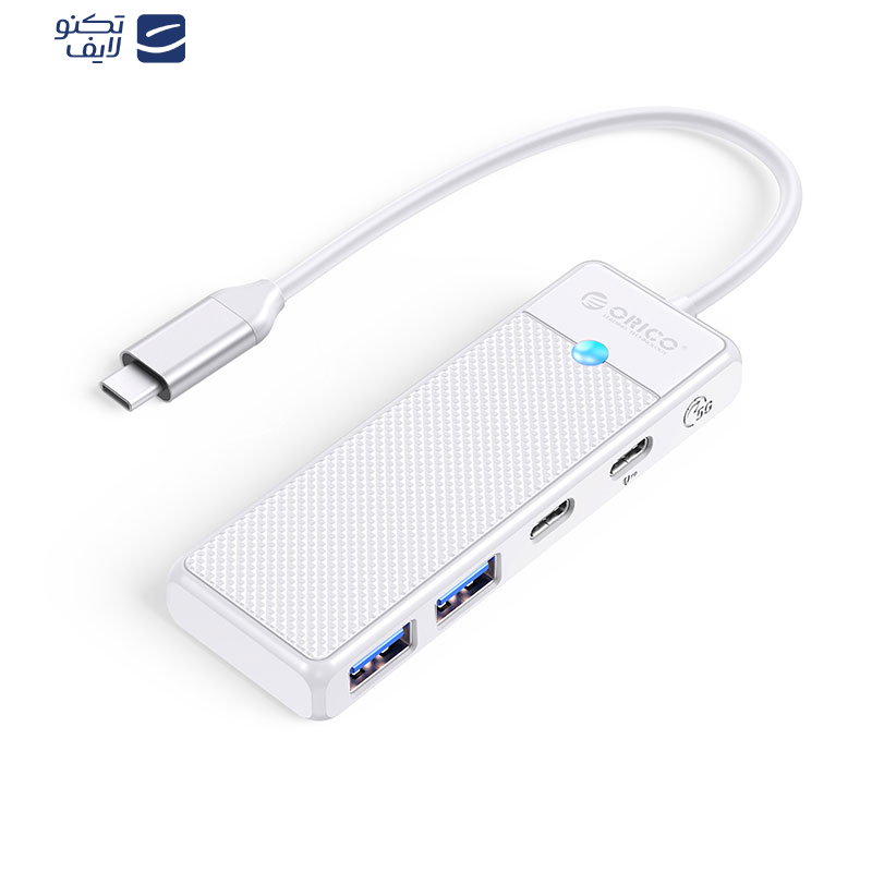 هاب 4 پورت USB-C اوریکو مدل PAPW2AC-C3-015