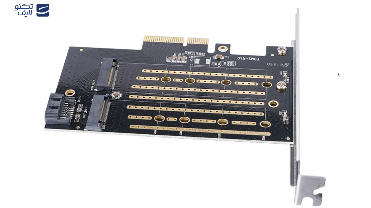 کارت توسعه PCI-E افزایش M.2 NVME اوریکو مدل PDM2 کارت توسعه PCI-E افزایش M.2 NVME اوریکو مدل PDM2