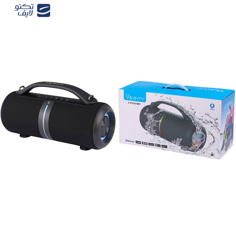 اسپیکر قابل حمل وریتی مدل PS 7018BT اسپیکر قابل حمل وریتی مدل PS 7018BT