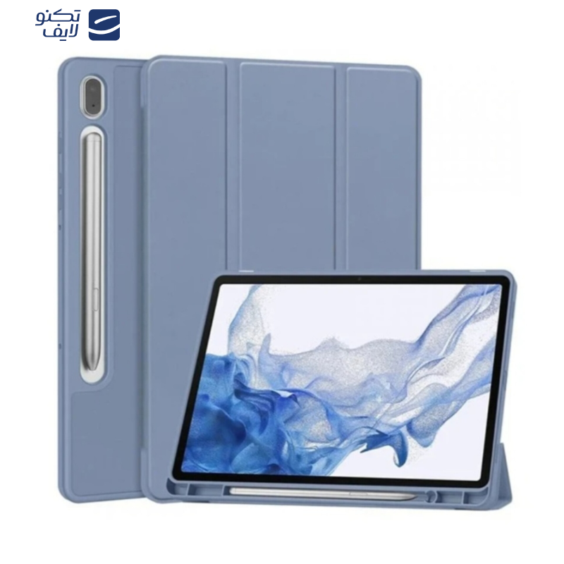 کیف کلاسوری زیفرند مدل Smart Leather مناسب برای تبلت سامسونگ Galaxy Tab S10