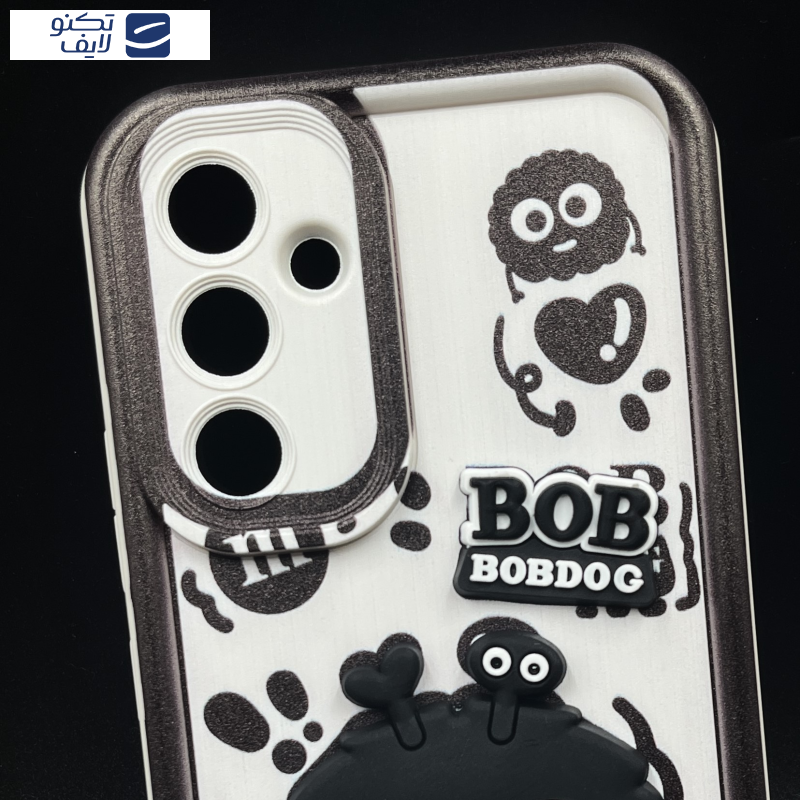 کاور قاب میلیونی مدل BOBDOG-MW مناسب برای گوشی موبایل سامسونگ Galaxy A54 به همراه بند آویز