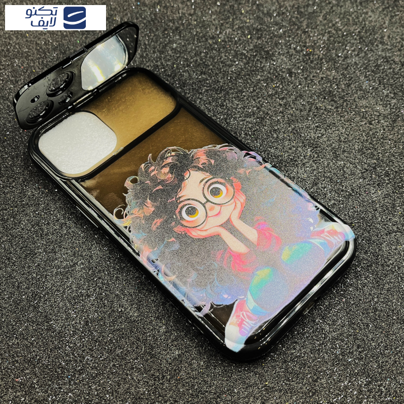 کاور قاب میلیونی مدل HAPPY مناسب برای گوشی موبایل اپل IPHONE 13 