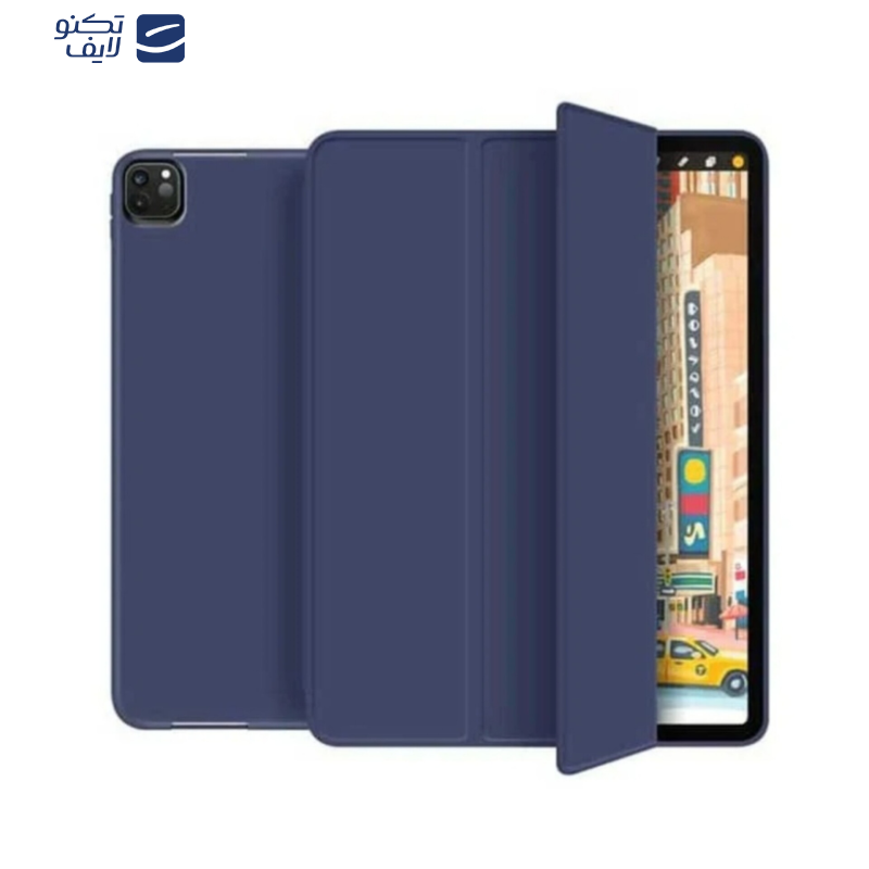 کیف کلاسوری زیفرند مدل Smart Leather مناسب برای تبلت اپل iPad Pro 11 2021 کیف کلاسوری زیفرند مدل Smart Leather مناسب برای تبلت اپل iPad Pro 11 2021