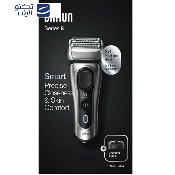 ماشین اصلاح موی صورت براون مدل 8417s ماشین اصلاح موی صورت براون مدل 8417s