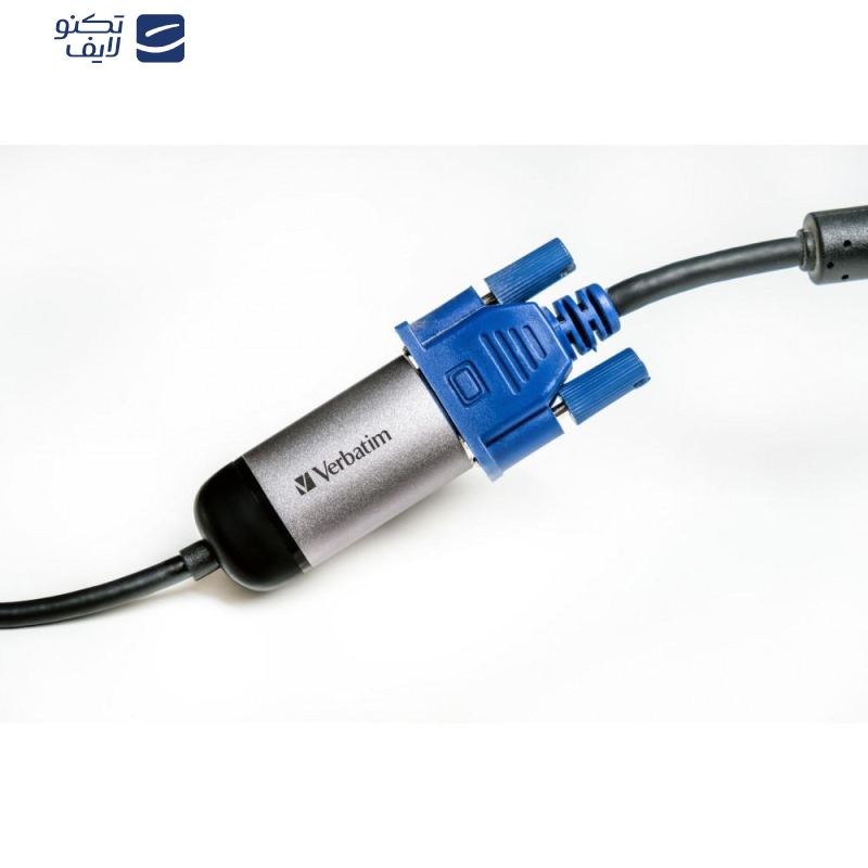 مبدل USB-C به VGA ورباتیم مدل 49145 مبدل USB-C به VGA ورباتیم مدل 49145