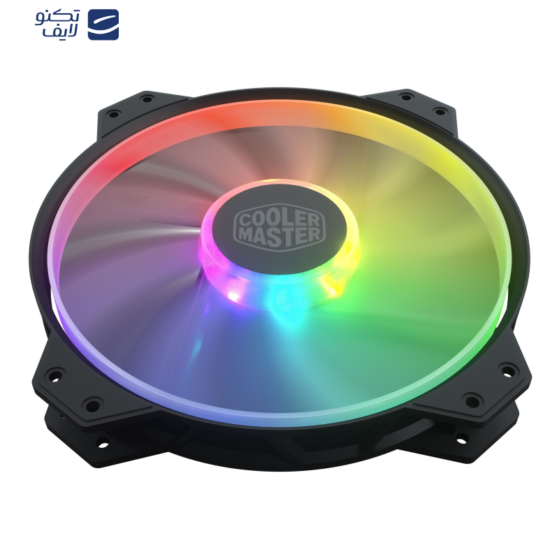 فن کیس کولر مستر مدل MASTERFAN MF200R ARGB فن کیس کولر مستر مدل MASTERFAN MF200R ARGB