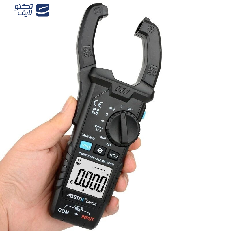 مولتی متر کلمپی دیجیتال مستک مدل CM83B
