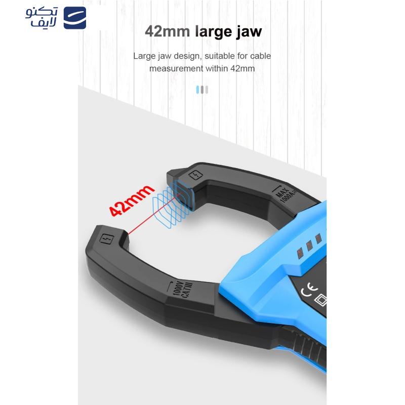 مولتی متر کلمپی دیجیتال مستک مدل CM86A
