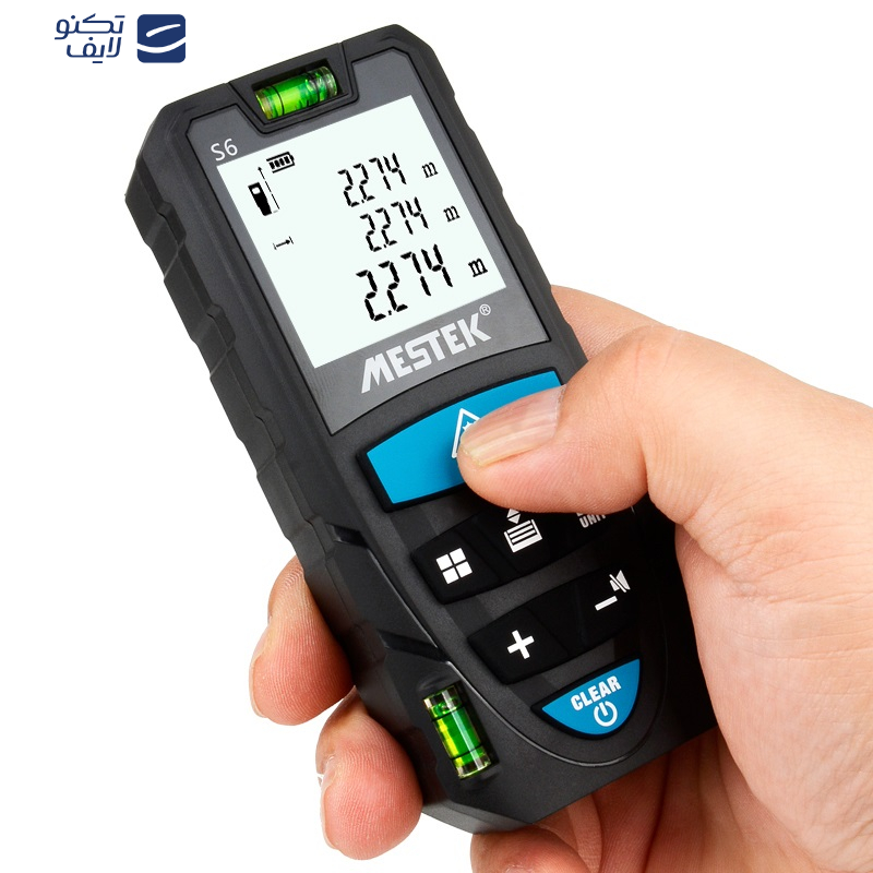 متر لیزری دیجیتال مستک مدل S6 100M متر لیزری دیجیتال مستک مدل S6 100M