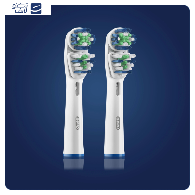 سری یدک مسواک برقی اورال-بی مدل DUAL CLEAN بسته 2 عددی سری یدک مسواک برقی اورال-بی مدل DUAL CLEAN بسته 2 عددی