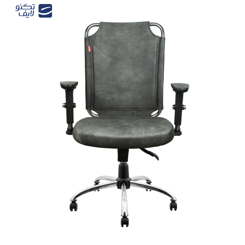 صندلی کارمندی هوگر مدل KH410H طرح پارچه ای