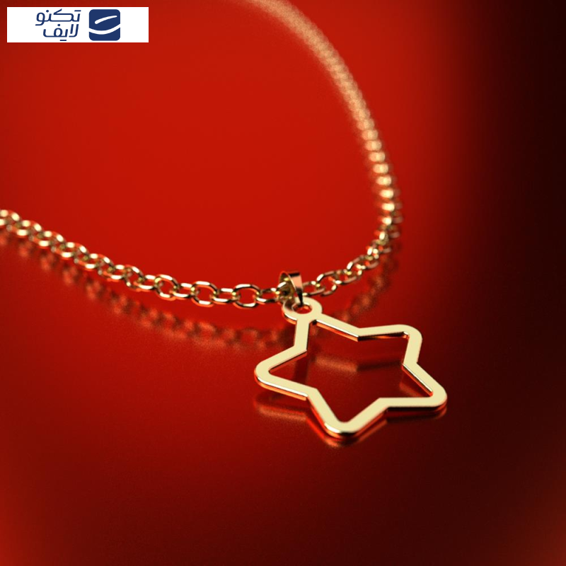 آویز گردنبند طلا 18 عیار زنانه مدوپد مدل ستاره کد PA1-15352 آویز گردنبند طلا 18 عیار زنانه مدوپد مدل ستاره کد PA1-15352