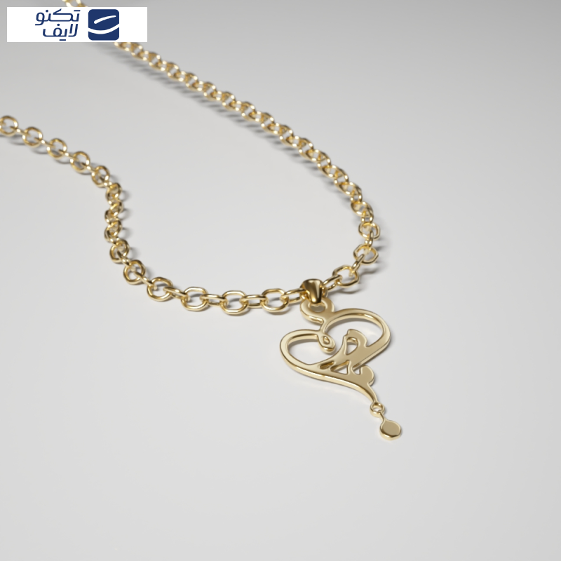 آویز گردنبند طلا 18 عیار زنانه مدوپد مدل  مادر کد kc18622