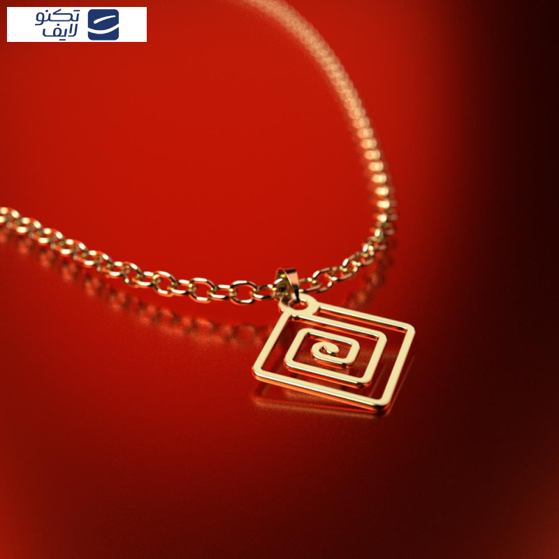آویز گردنبند طلا 18 عیار زنانه مدوپد مدل هندسی کد PA1-11000 آویز گردنبند طلا 18 عیار زنانه مدوپد مدل هندسی کد PA1-11000
