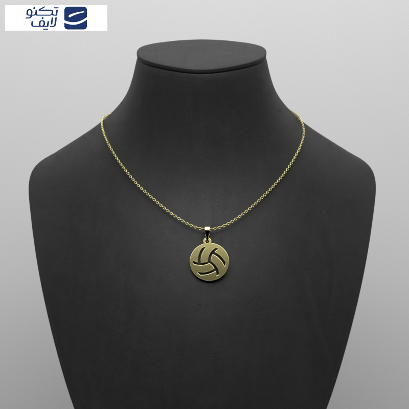 گردنبند طلا 18 عیار زنانه مدوپد مدل توپ والیبال کد PP2-1-1269 گردنبند طلا 18 عیار زنانه مدوپد مدل توپ والیبال کد PP2-1-1269